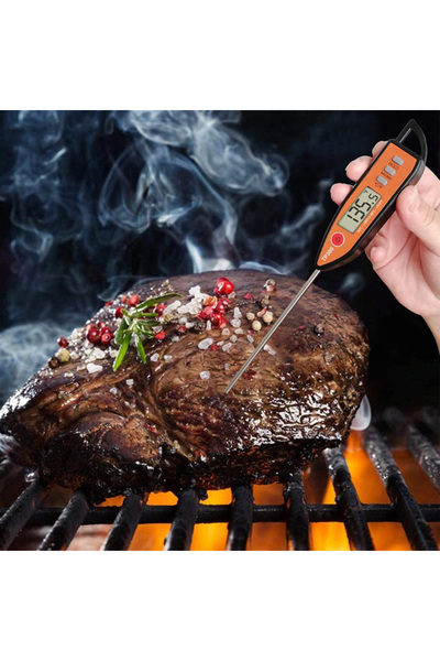 Poro Online Digital food thermometer PO 16, With Probe, Automatic Shutoff, Hold Function, -50°C ~ +300°C