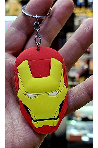 DÜKKAN DESİGN SDÜKKAN DESIGN Breloc Iron Man din silicon, cu două fețe