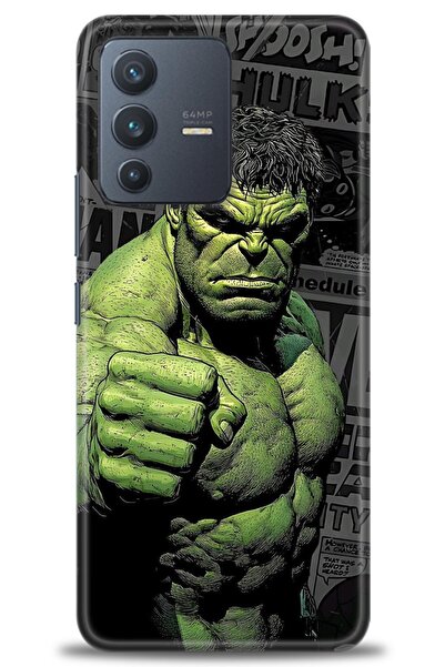 Rulet Aksesuar حافظة سيليكون HD مطبوع متوافقة مع هاتف Vivo V23 5G + واقي شاشة...