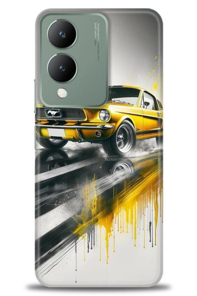 Rulet Aksesuar Vivo Y17S Compatible Hd Printed Silicone Case + Ceramic Screen...