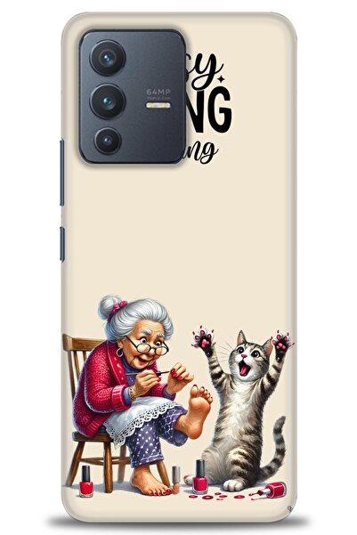 kılıfevreni غطاء حماية متوافق مع هاتف Vivo V23 5G A+ Plus HD مطبوع - غطاء من ...