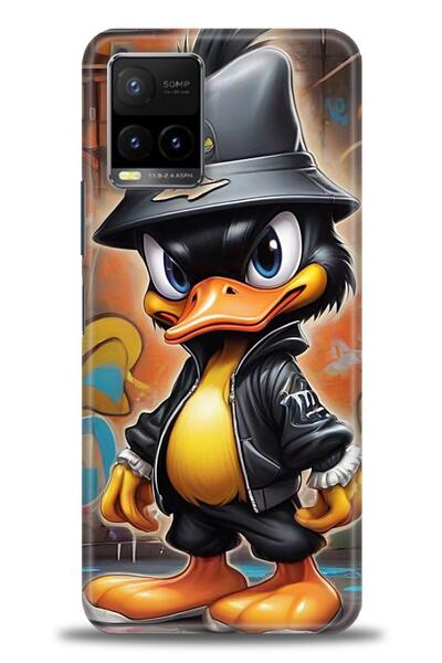 Rulet Aksesuar Vivo Y21S Compatible Hd Printed Silicone Case + Ceramic Screen...