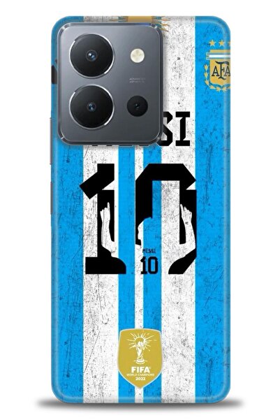 Rulet Aksesuar Vivo Y36 Compatible Hd Printed Silicone Case + Ceramic Screen ...