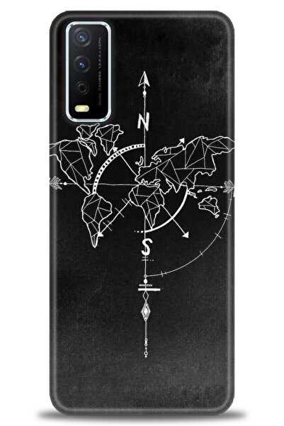 kılıfevreni غطاء متوافق مع هاتف Vivo Y20S A+ Plus HD مطبوع - غطاء من السيليكو...