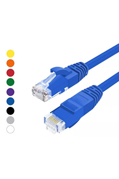 Generic سلك توصيل CAT 6A UTP LSZH RJ45 أزرق 3 أمتار