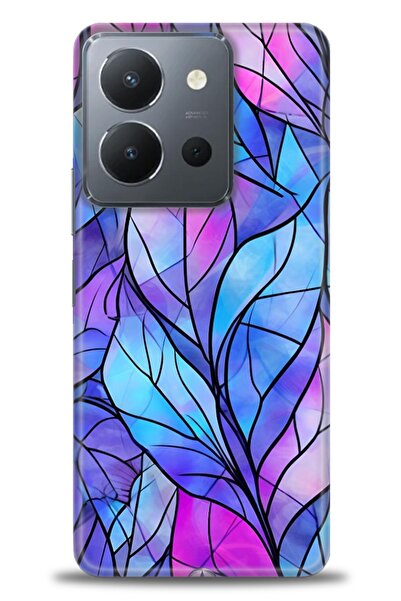 Rulet Aksesuar Vivo Y36 Compatible Hd Printed Silicone Case + Ceramic Screen ...