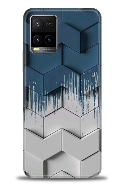 Rulet Aksesuar Vivo Y21S Compatible Hd Printed Silicone Case + Ceramic Screen...