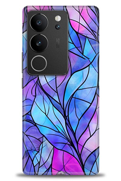 Rulet Aksesuar حافظة سيليكون متوافقة مع هاتف Vivo V29 5G HD مطبوع + واقي شاشة...