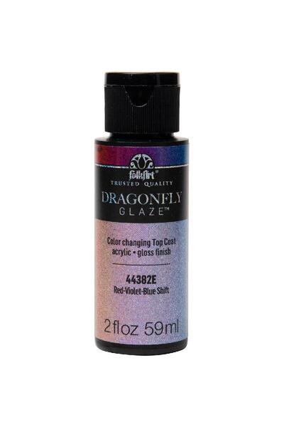 Plaid طلاء أكريليك FolkArt Dragonfly Glaze