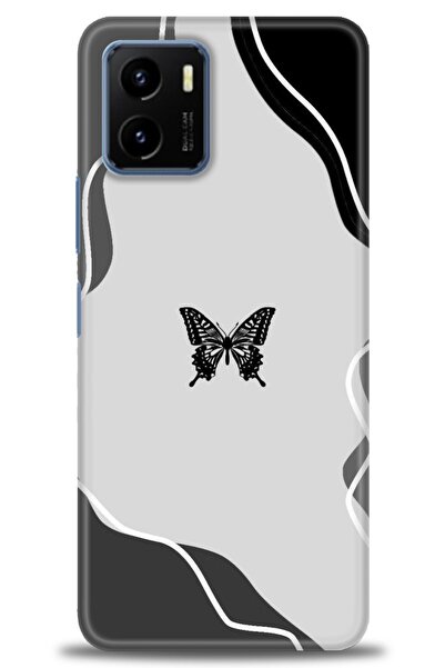 Rulet Aksesuar Vivo Y15S Compatible Hd Printed Silicone Case + Ceramic Screen...