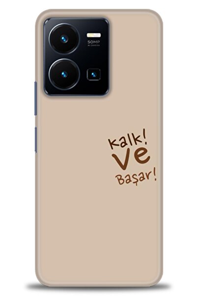 Rulet Aksesuar Vivo Y22S Compatible Hd Printed Silicone Case + Ceramic Screen...