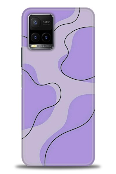 Rulet Aksesuar Vivo Y33S Compatible Hd Printed Silicone Case + Ceramic Screen...