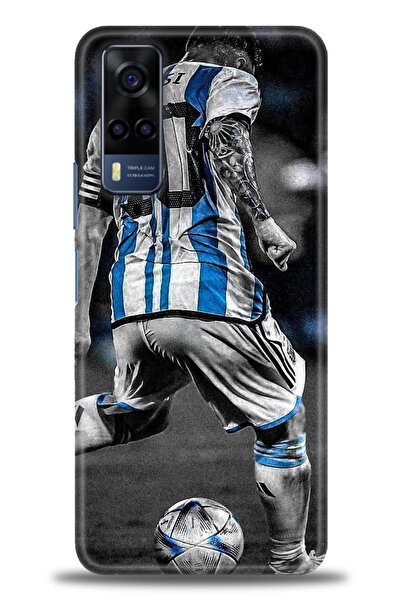 Rulet Aksesuar Vivo Y53S Compatible Hd Printed Silicone Case + Ceramic Screen...