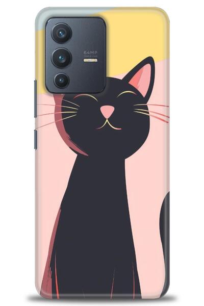 Rulet Aksesuar حافظة سيليكون متوافقة مع هاتف Vivo V23 5G HD مطبوع + واقي شاشة...