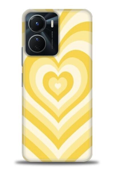 Rulet Aksesuar جراب سيليكون متوافق مع هاتف Vivo Y16 HD مطبوع + واقي شاشة سيرا...