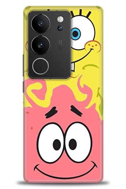 Rulet Aksesuar حافظة سيليكون متوافقة مع هاتف Vivo V29 5G HD مطبوع + واقي شاشة...