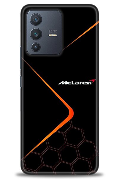 Rulet Aksesuar حافظة سيليكون متوافقة مع هاتف Vivo V23 5G HD مطبوع + واقي شاشة...