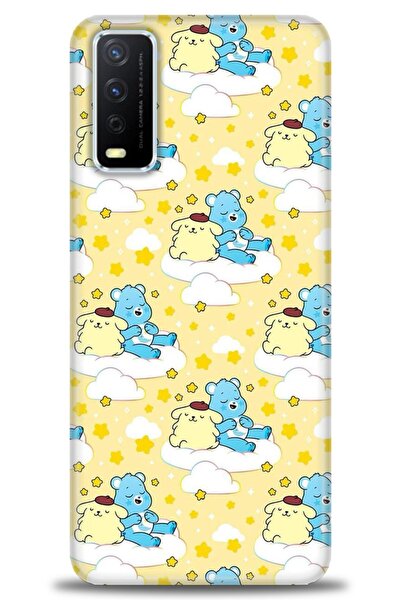 Rulet Aksesuar Vivo Y11S Compatible Hd Printed Silicone Case + Ceramic Screen...