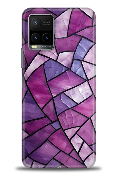 Rulet Aksesuar Vivo Y33S Compatible Hd Printed Silicone Case + Ceramic Screen...