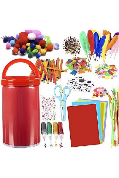 İSP Set Creativ de arta "Likesmart Art Kraft", include felicitari, autocolant...