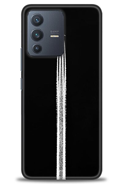 Rulet Aksesuar حافظة سيليكون متوافقة مع هاتف Vivo V23 5G HD مطبوع + واقي شاشة...