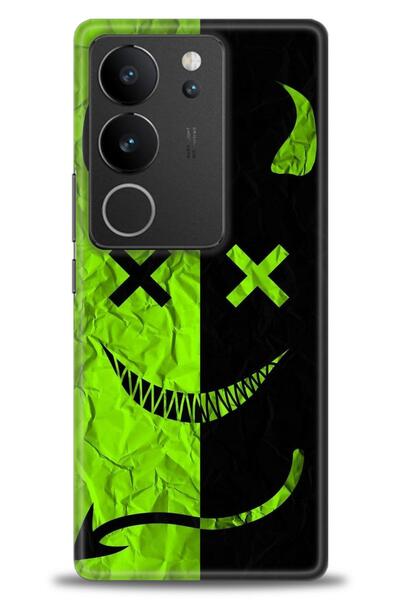 Rulet Aksesuar Vivo V29 5g Compatible Hd Printed Silicone Case + Ceramic Scre...