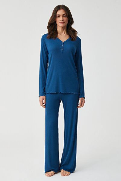 Penyemood Soft textured pajama set