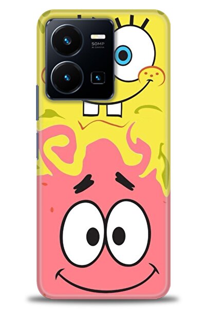 Rulet Aksesuar Vivo Y22S Compatible Hd Printed Silicone Case + Ceramic Screen...