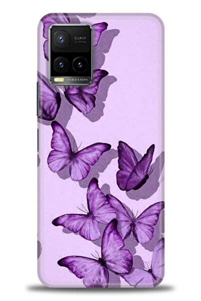 Rulet Aksesuar Vivo Y33S Compatible Hd Printed Silicone Case + Ceramic Screen...