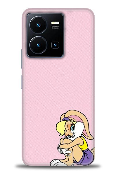 Rulet Aksesuar Vivo Y35 Compatible Hd Printed Silicone Case + Ceramic Screen ...