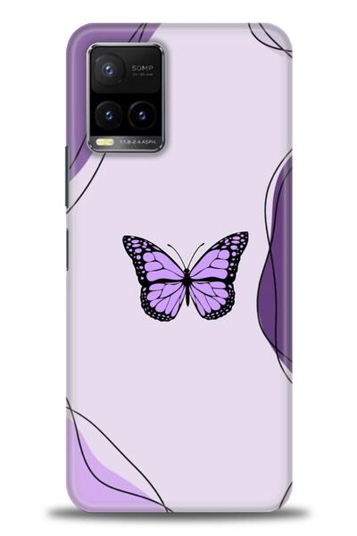 Rulet Aksesuar Vivo Y33S Compatible Hd Printed Silicone Case + Ceramic Screen...