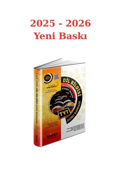 Miray Yayınları Miray Tyt Dil Bilgisi Konu Özetli Soru Bankası 2025/26 Yeni B...