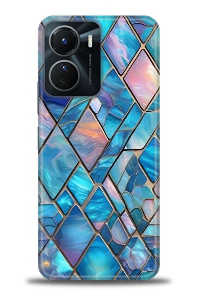 Rulet Aksesuar Vivo Y16 Compatible Hd Printed Silicone Case + Ceramic Screen ...