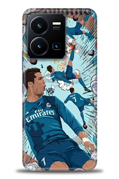 Rulet Aksesuar Vivo Y35 Compatible Hd Printed Silicone Case + Ceramic Screen ...