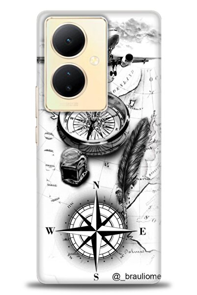 kılıfevreni غطاء حماية متوافق مع هاتف Vivo V29 Lite 5G A+ Plus HD مطبوع - غطا...