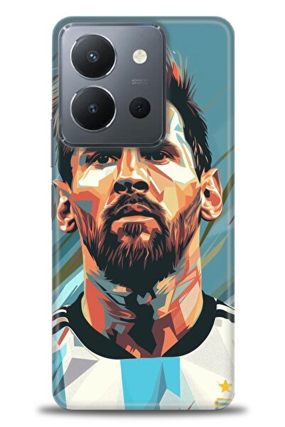 Rulet Aksesuar Vivo Y36 Compatible Hd Printed Silicone Case + Ceramic Screen ...