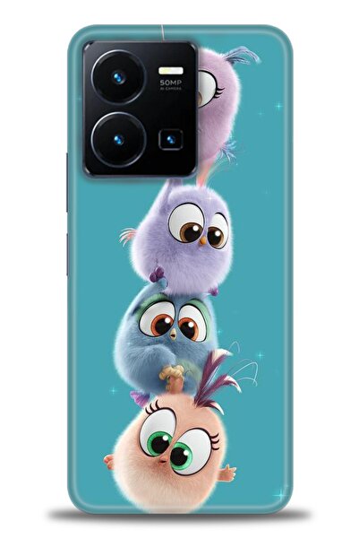 Rulet Aksesuar Vivo Y35 Compatible Hd Printed Silicone Case + Ceramic Screen ...