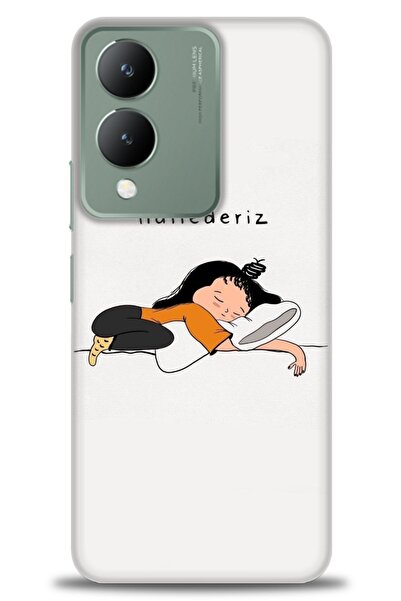 kılıfevreni غطاء متوافق مع هاتف Vivo Y17S A+ Plus غطاء HD مطبوع - غطاء سيليكو...