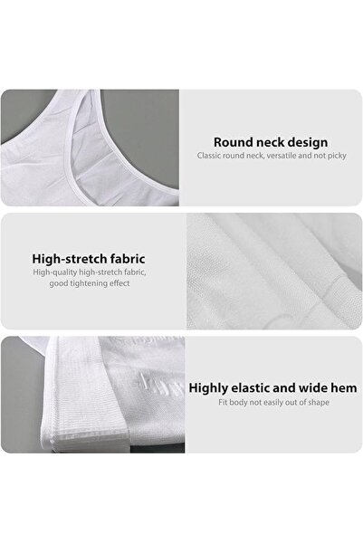 Other Slimming Body Shaper Vest, MAN, Gynecomastia Compression Shirts, Tank Top