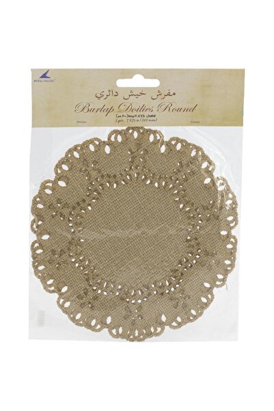 Royal Falcon Burlap Doilies