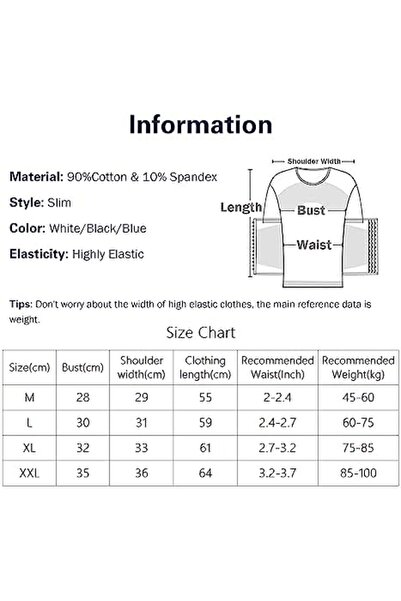 Generic Men's Slim Fit Sleeveless Blue Corset Shaper Compression Tank Top Body Shaper for Men Gynecom