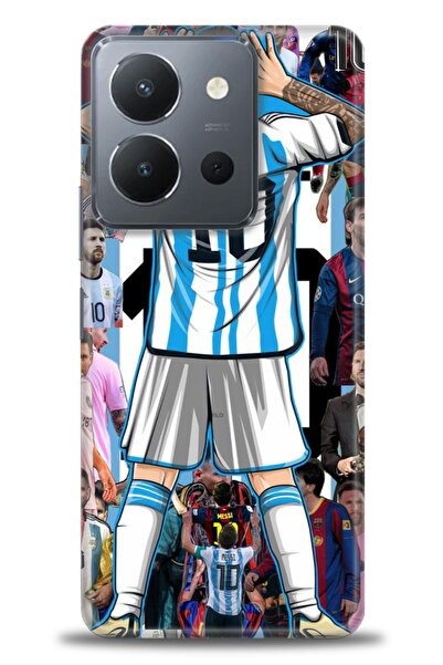 Rulet Aksesuar Vivo Y36 Compatible Hd Printed Silicone Case + Ceramic Screen ...