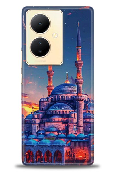 Rulet Aksesuar Vivo V29 Lite 5g Compatible Hd Printed Silicone Case + Ceramic...