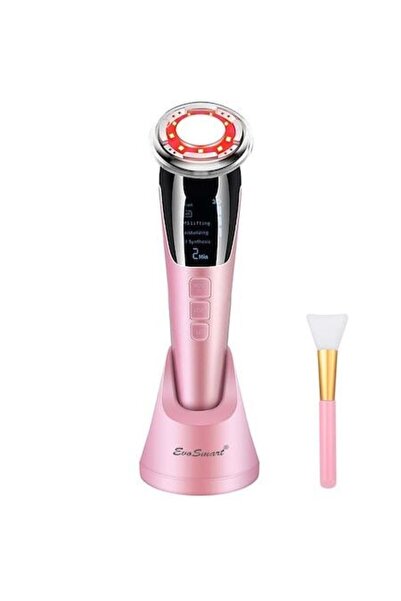 EvoSmart Aparat Pentru Tratament Facial Si Intinerirea Pielii 5 in 1 EvoSmart™ ST-01 Profesional, Roz