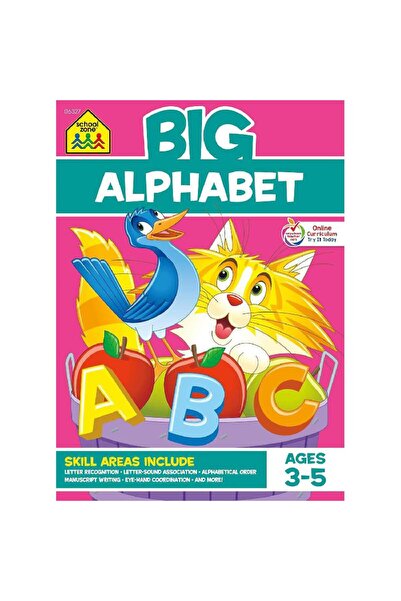 School Zone Publishing Big Workbook: Alphabet