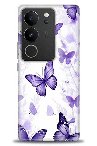 Rulet Aksesuar حافظة سيليكون متوافقة مع هاتف Vivo V29 5G HD مطبوع + واقي شاشة...