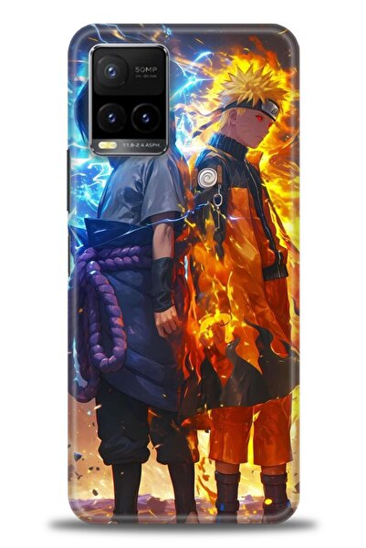 Rulet Aksesuar Vivo Y21S Compatible Hd Printed Silicone Case + Ceramic Screen...