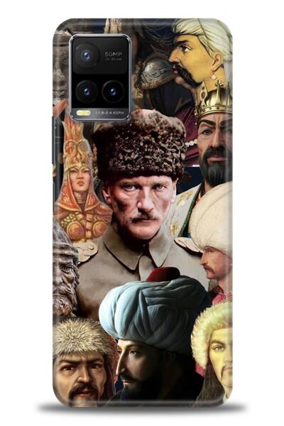 Rulet Aksesuar Vivo Y32 Compatible Hd Printed Silicone Case + Ceramic Screen ...