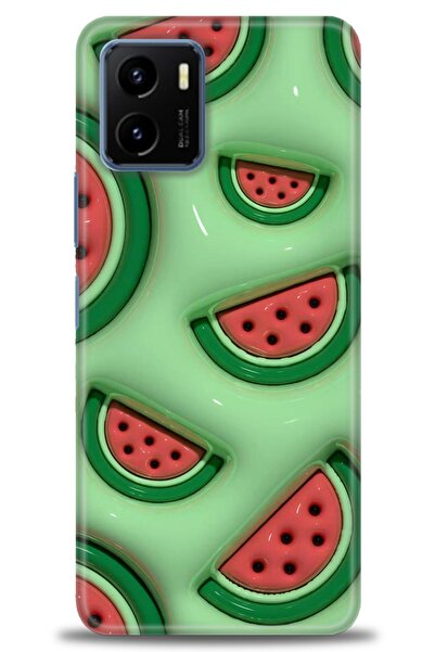 Rulet Aksesuar Vivo Y15S Compatible Hd Printed Silicone Case + Ceramic Screen...