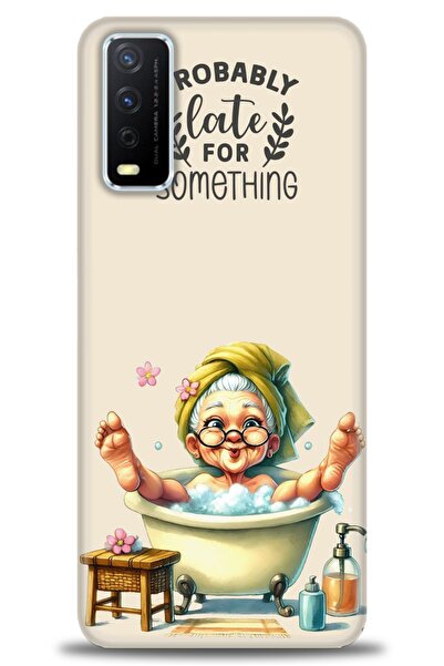 Rulet Aksesuar Vivo Y11S Compatible Hd Printed Silicone Case + Ceramic Screen...